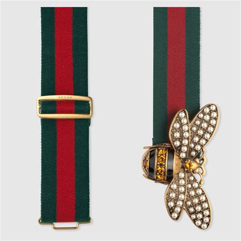 gucci belt with little bees|Gucci belt photos.